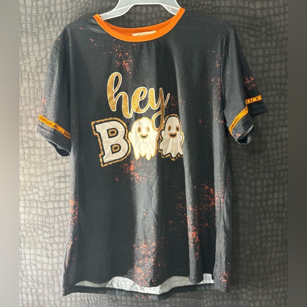✨🎃shimmery embellished Halloween Top🖤✨